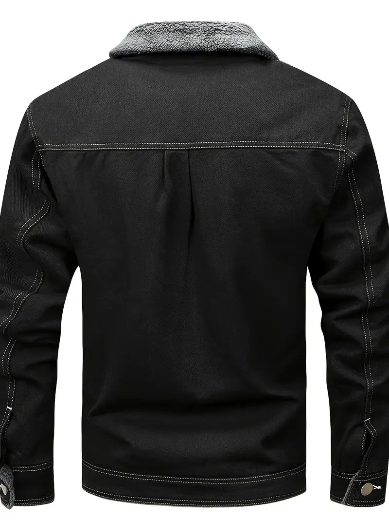 Τζάκετ Τζιν Geoffroy – Η Ακατέργαστη Στιλ Συναντά τη Σύγχρονη Θερμότητα