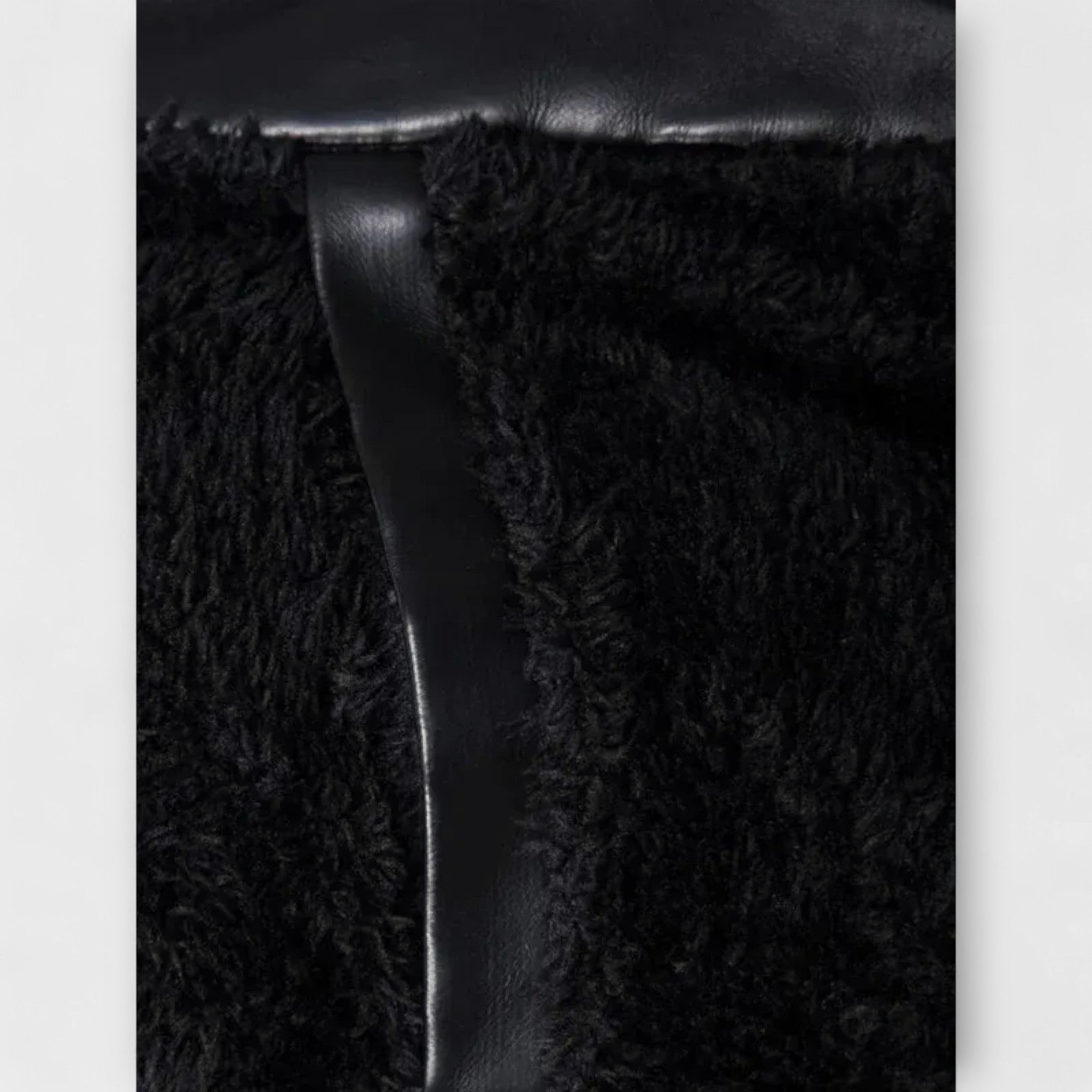 Πολυτελής Δερμάτινη Ζακέτα