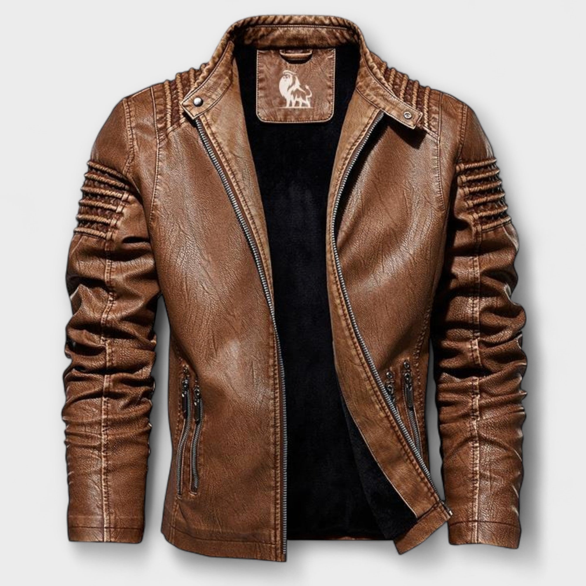 Δερμάτινο Μπουφάν Kingdom