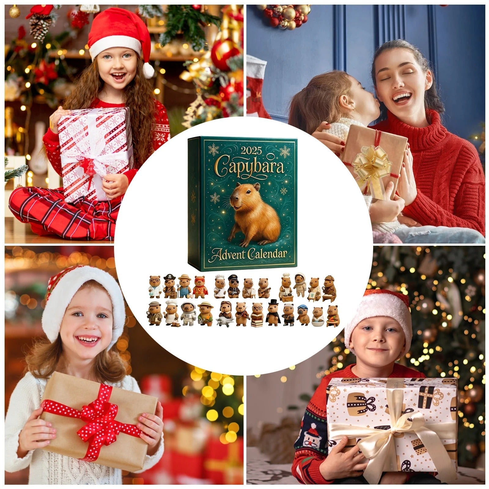 CapyJoy - 2D Ημερολόγιο Αντίστροφης Μέτρησης με Καπιμπάρα