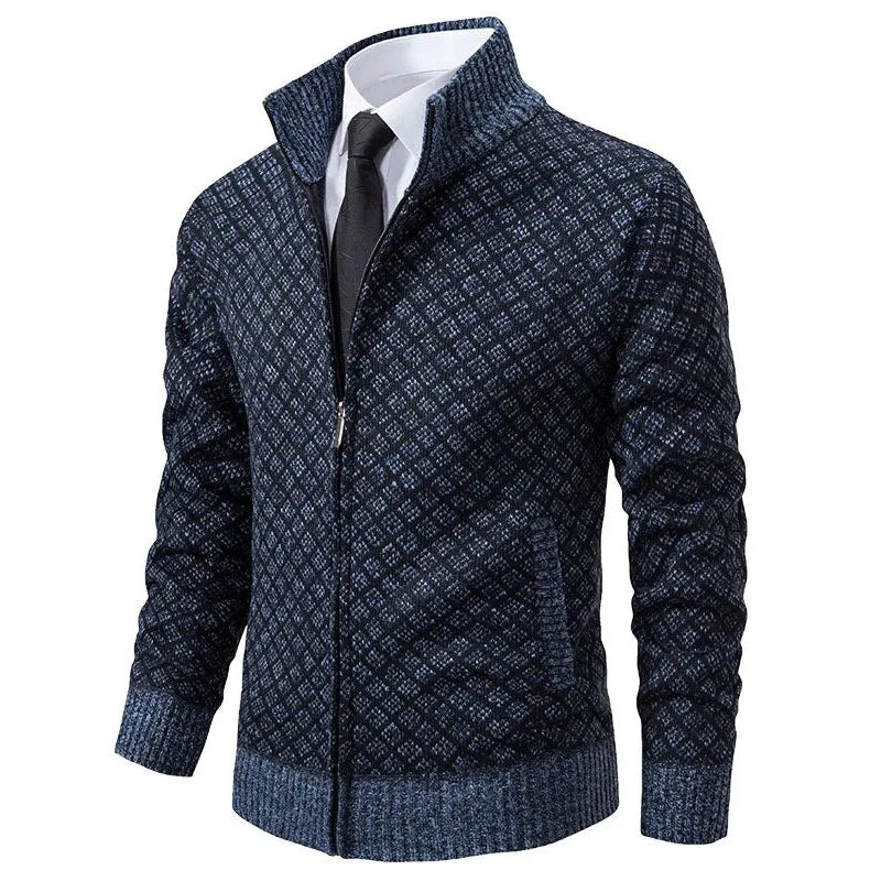 Henrik™ | Κομψό cardigan με φερμουάρ