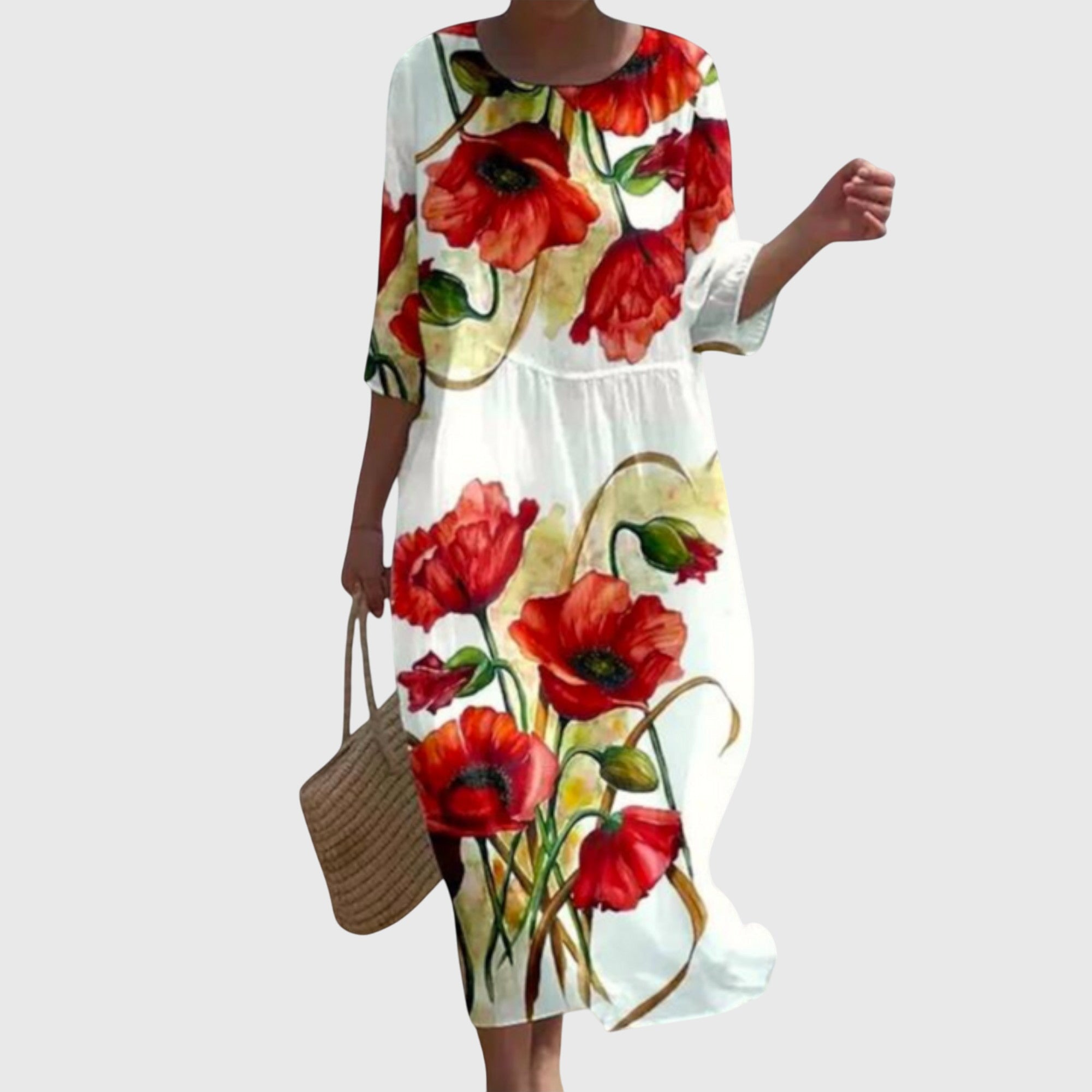 Hayley™ | Στυλάτη Floral Maxi Φόρεμα