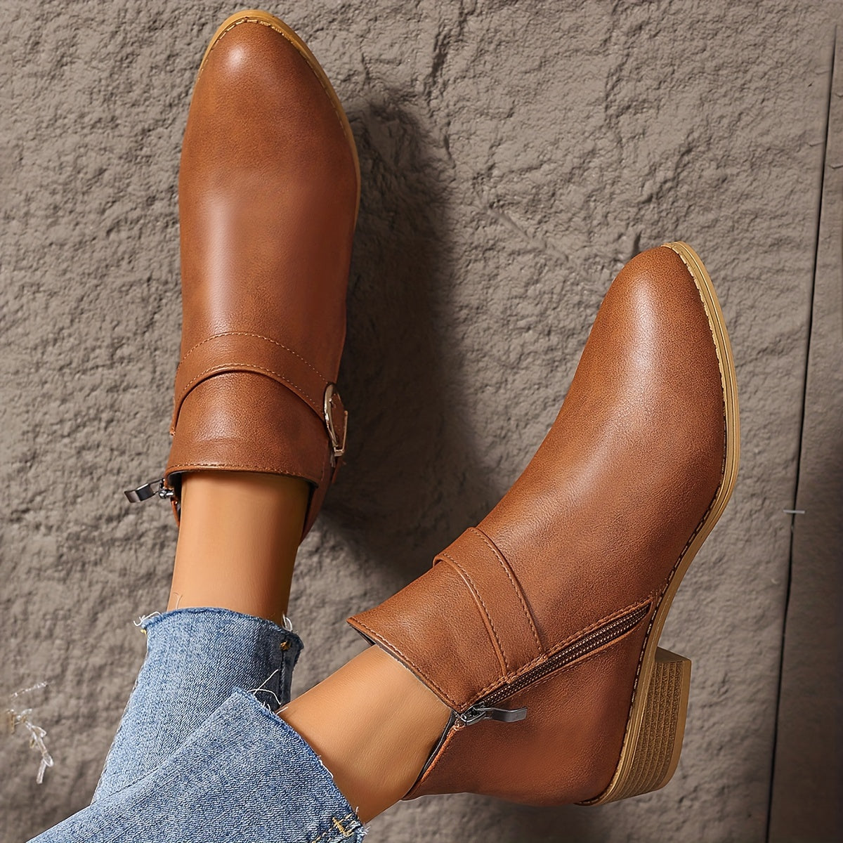 Amélina™ | Άνετα μποτάκια με αγκράφα για ευαίσθητα πόδια