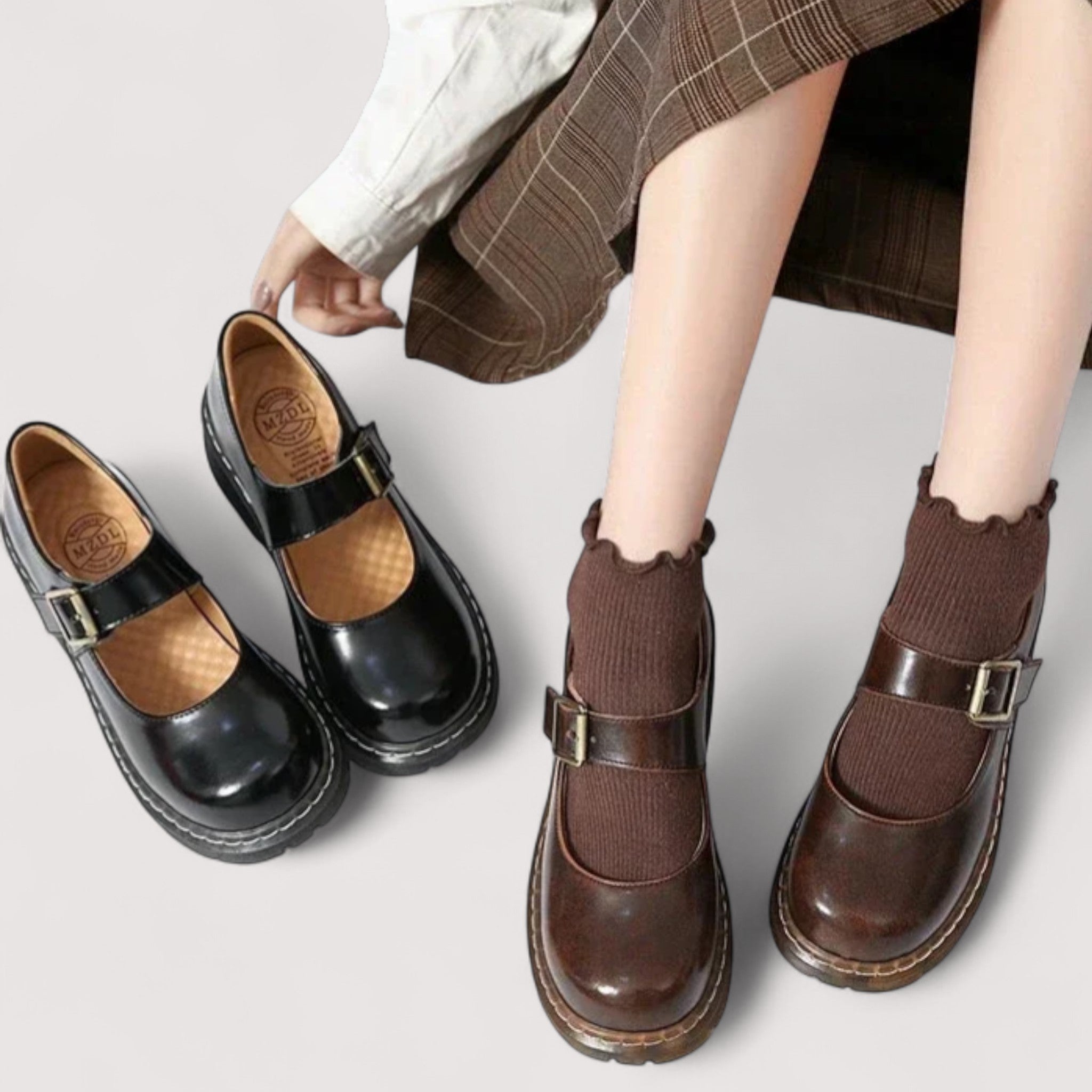 Margaux™ | Κλασικά Παπούτσια Mary Jane