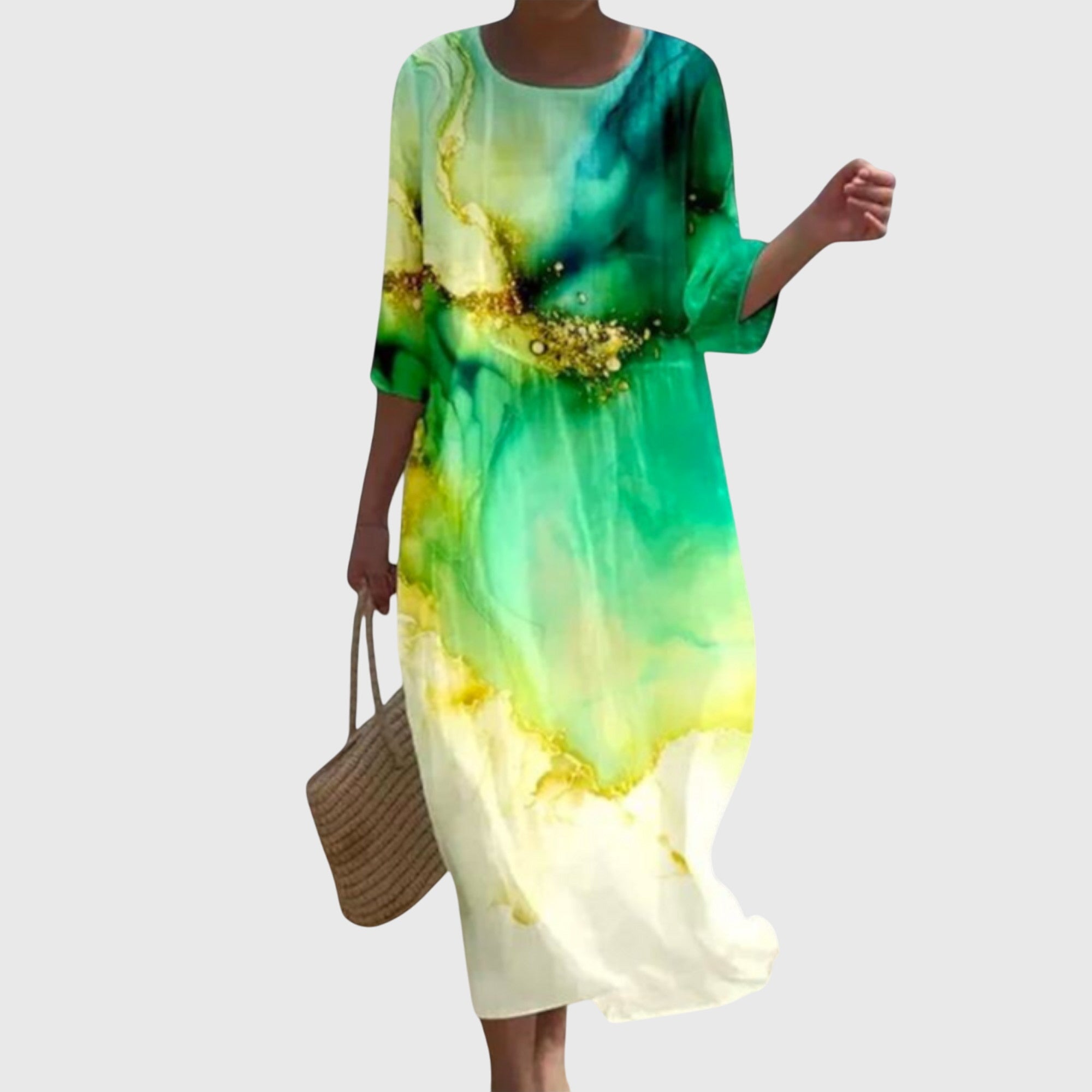 Hayley™ | Στυλάτη Floral Maxi Φόρεμα