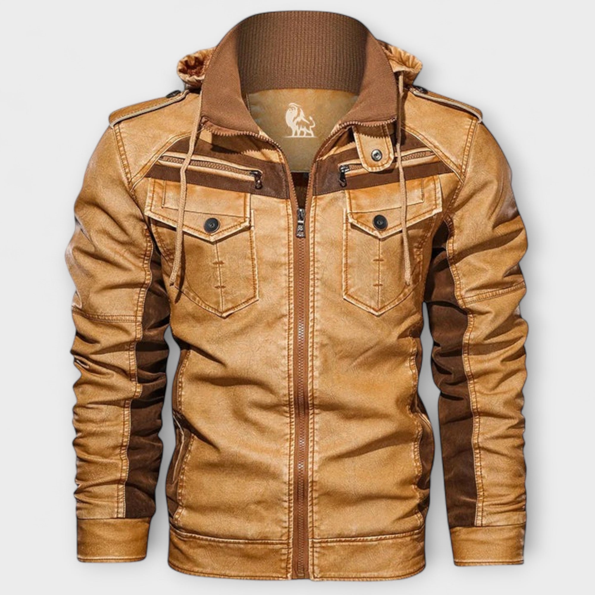 Τζάκετ από Δέρμα Titan