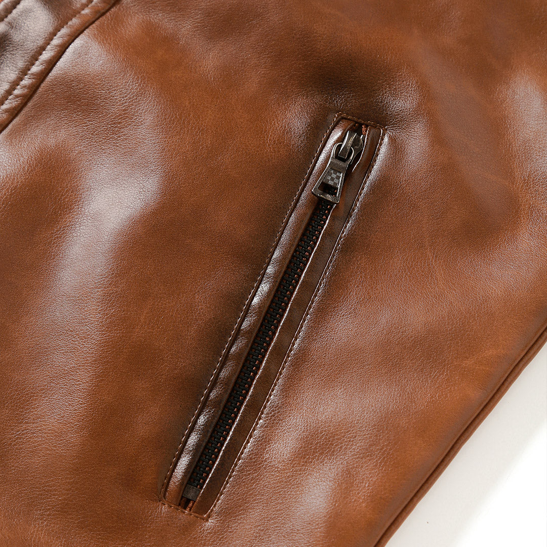 Μάρκος | Δερμάτινο Μπουφάν